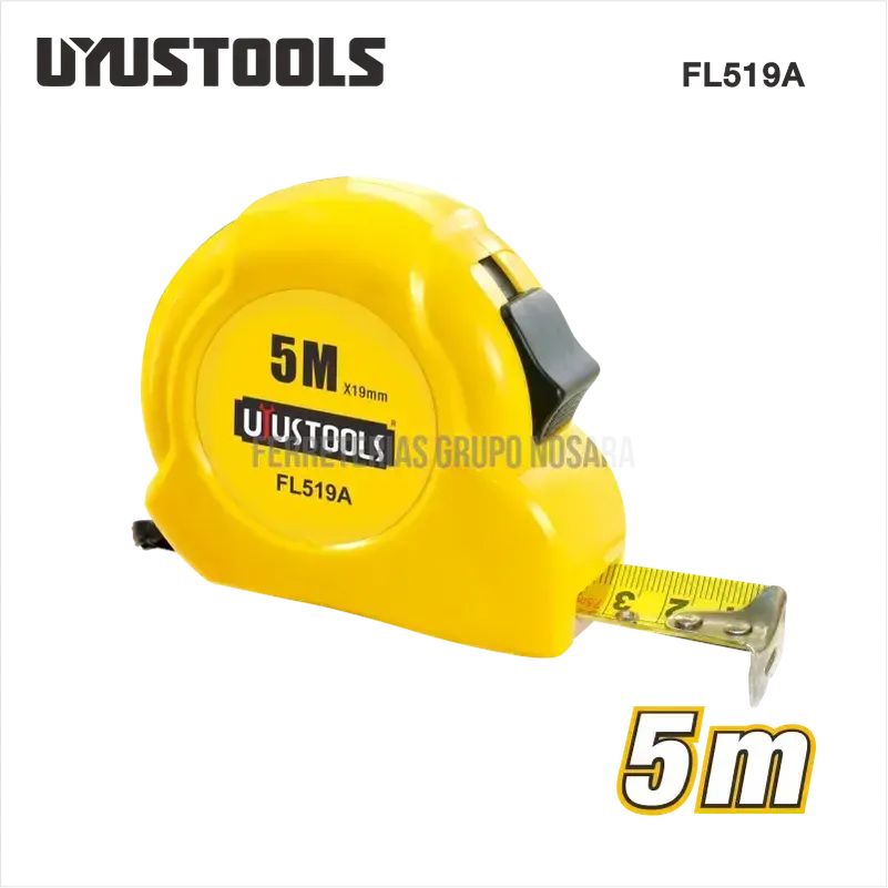 UYUSTOOLS CINTA METRICA 5X19MM FL519A-