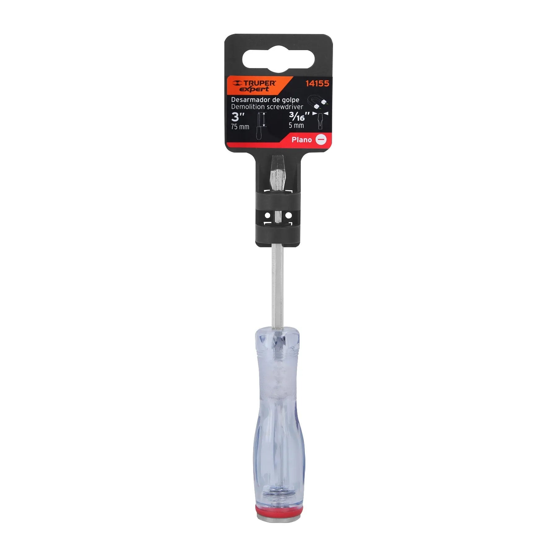 TRUPER DEST PLANO GOLPE GO-3/16X3 14155