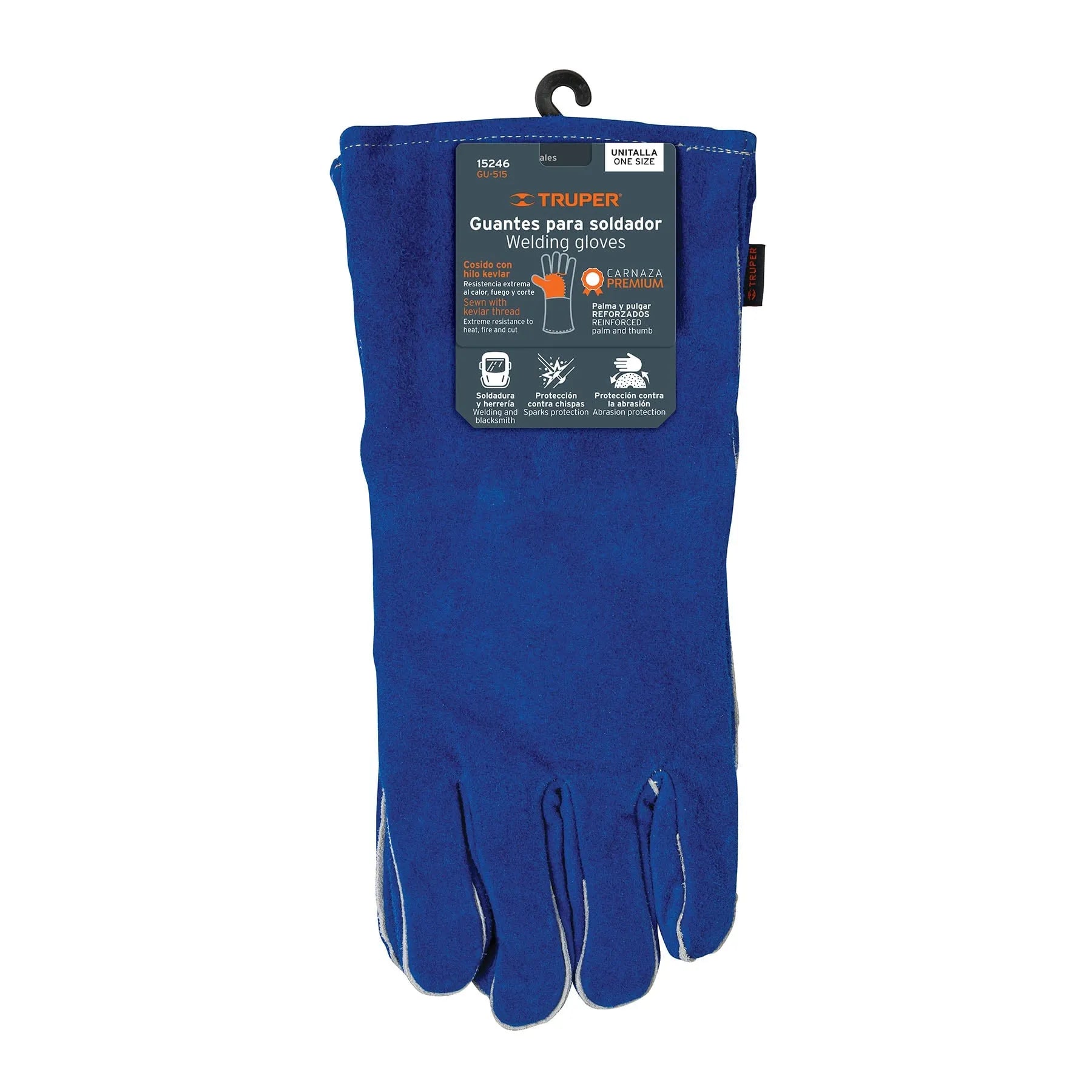 TRUPER GUANTE CUERO P/SOLDAR GU-51 15246