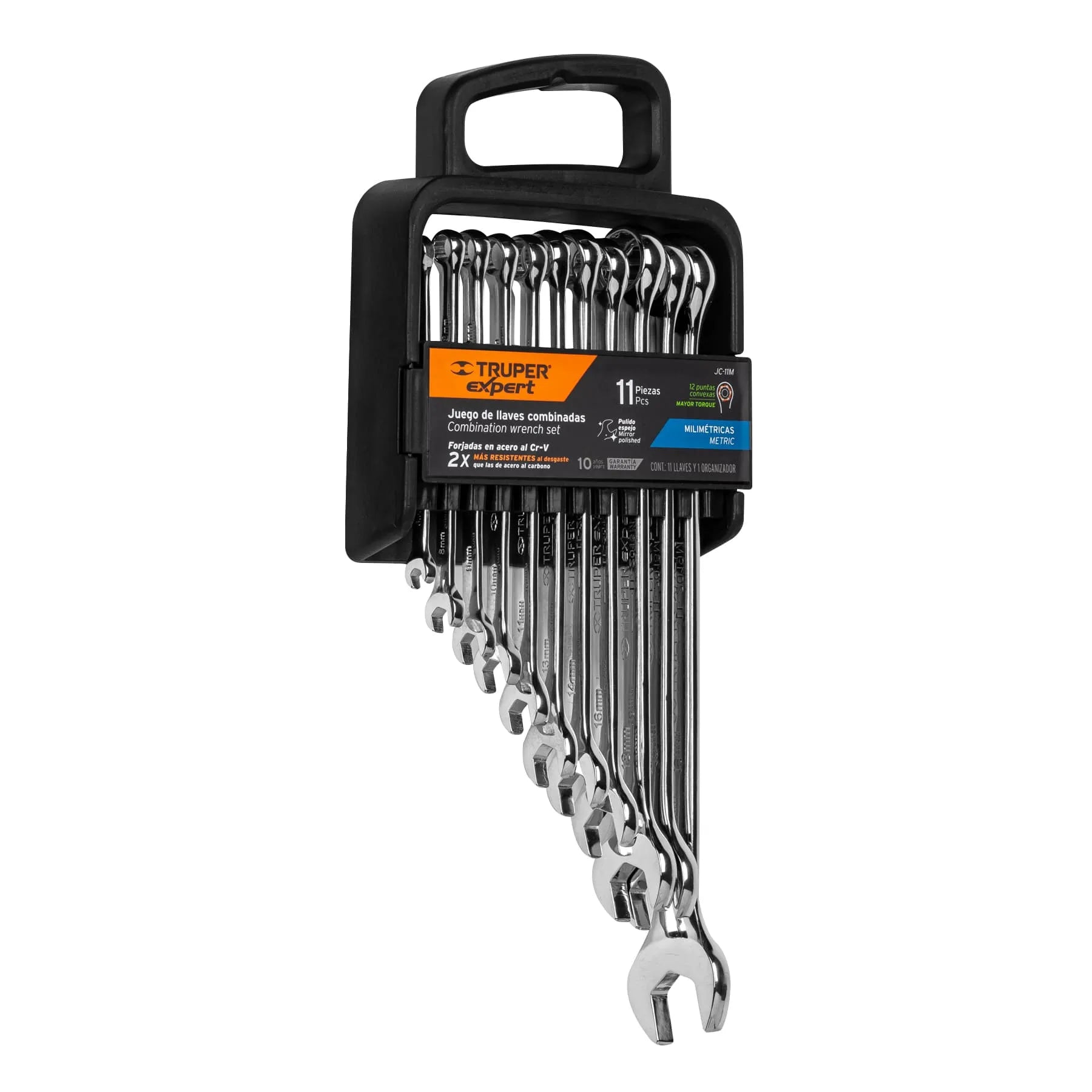 TRUPER JGO LLAVE COROFIJA 11PZS #15778