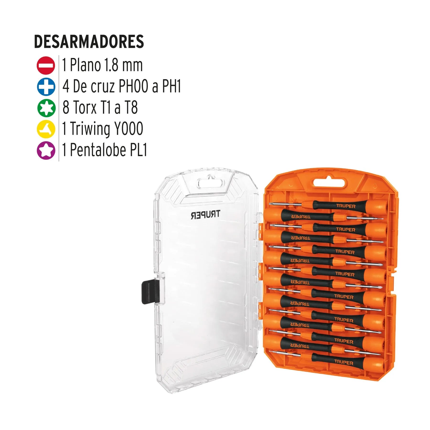 TRUPER JGO DESATORN JOYERO JYO-15 14205