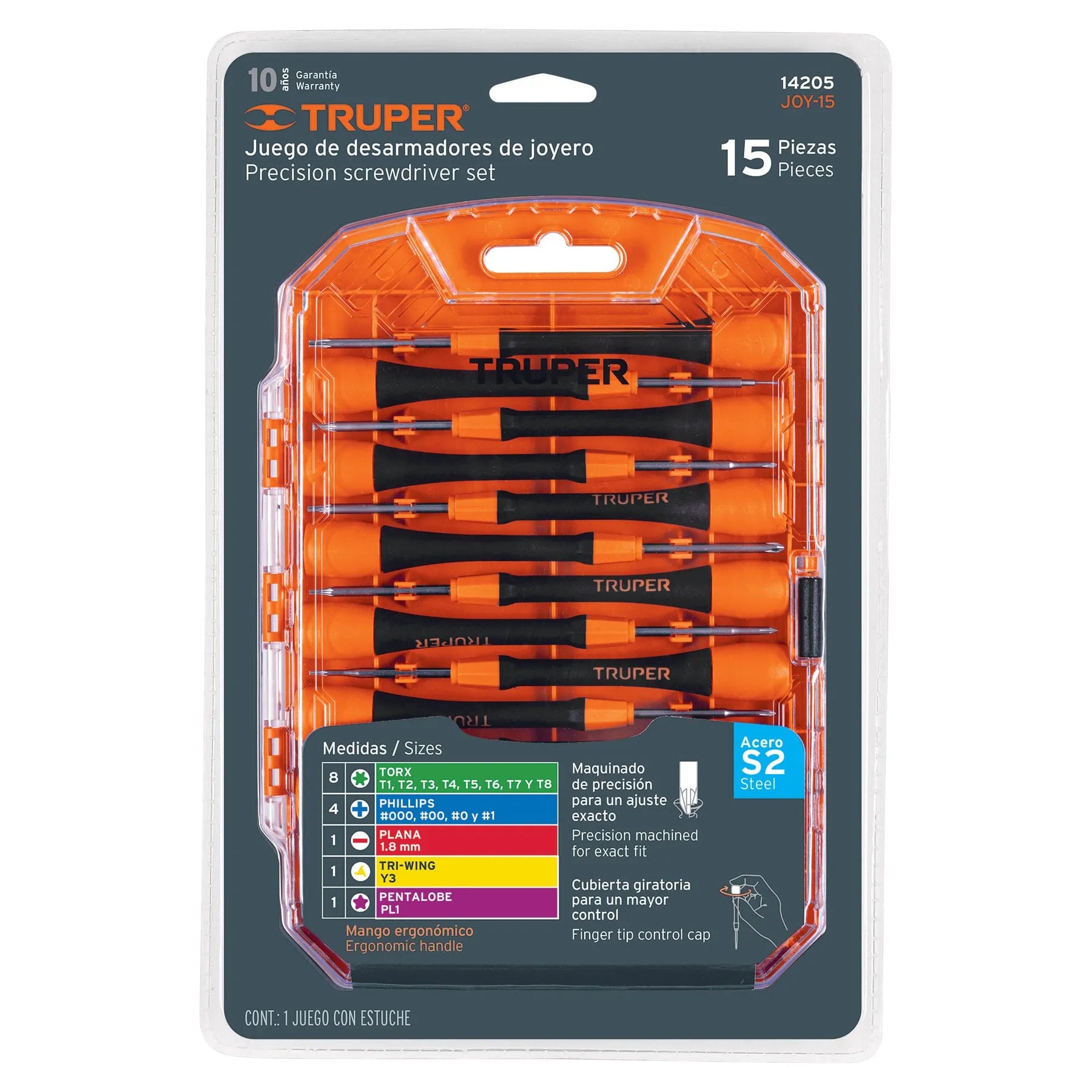 TRUPER JGO DESATORN JOYERO JYO-15 14205