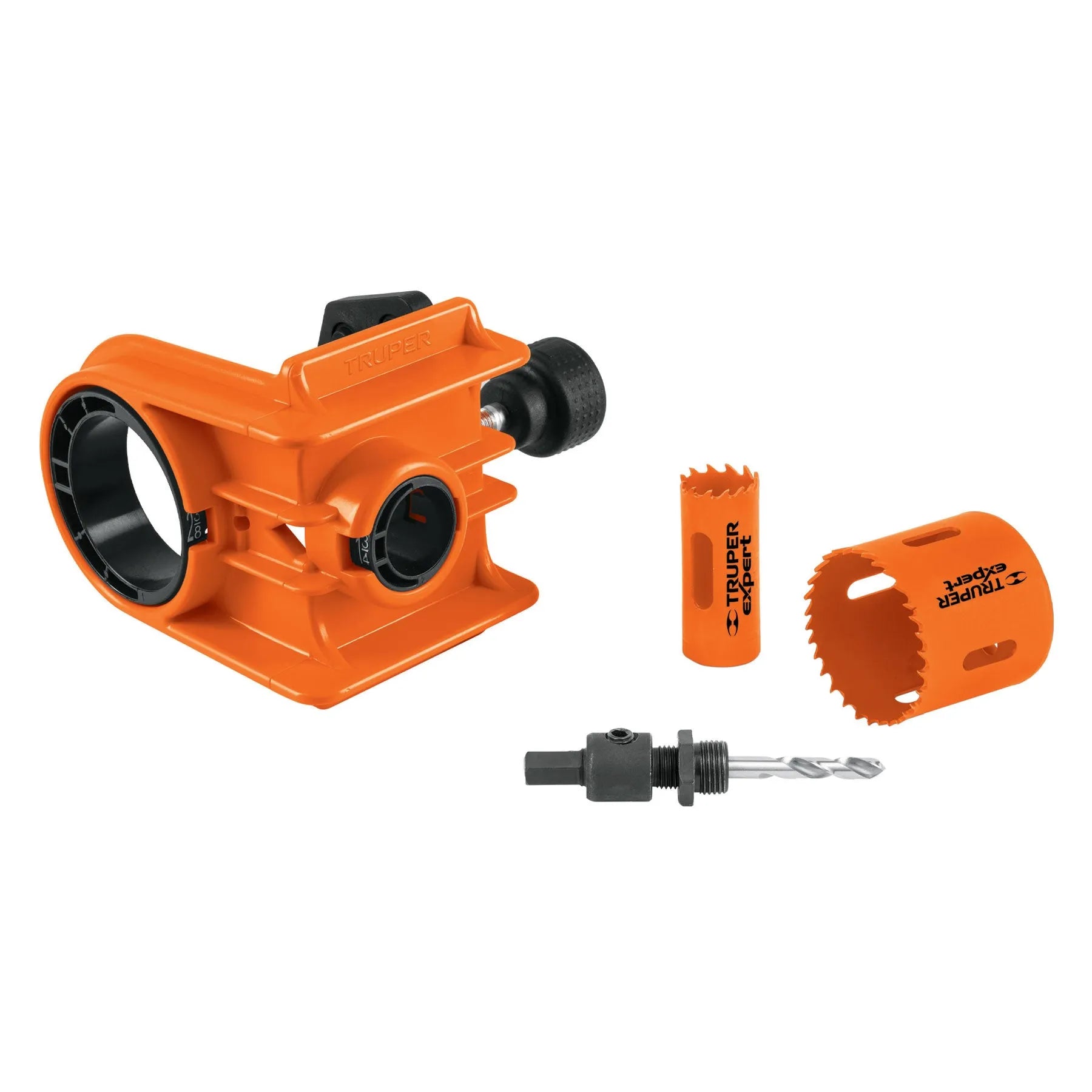 TRUPER JGO P/INSTALA CERRADURA 4PZ 11877