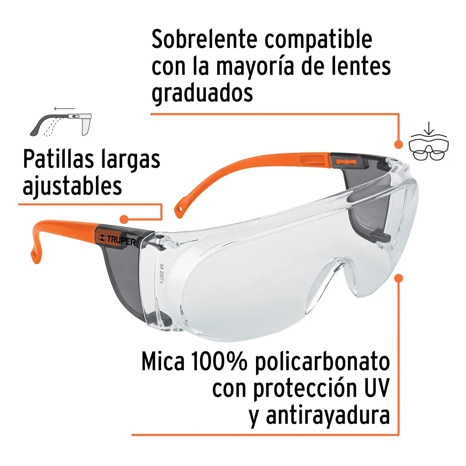 TRUPER ANTEOJO ANTIEMPAÑO LESO-X 101954