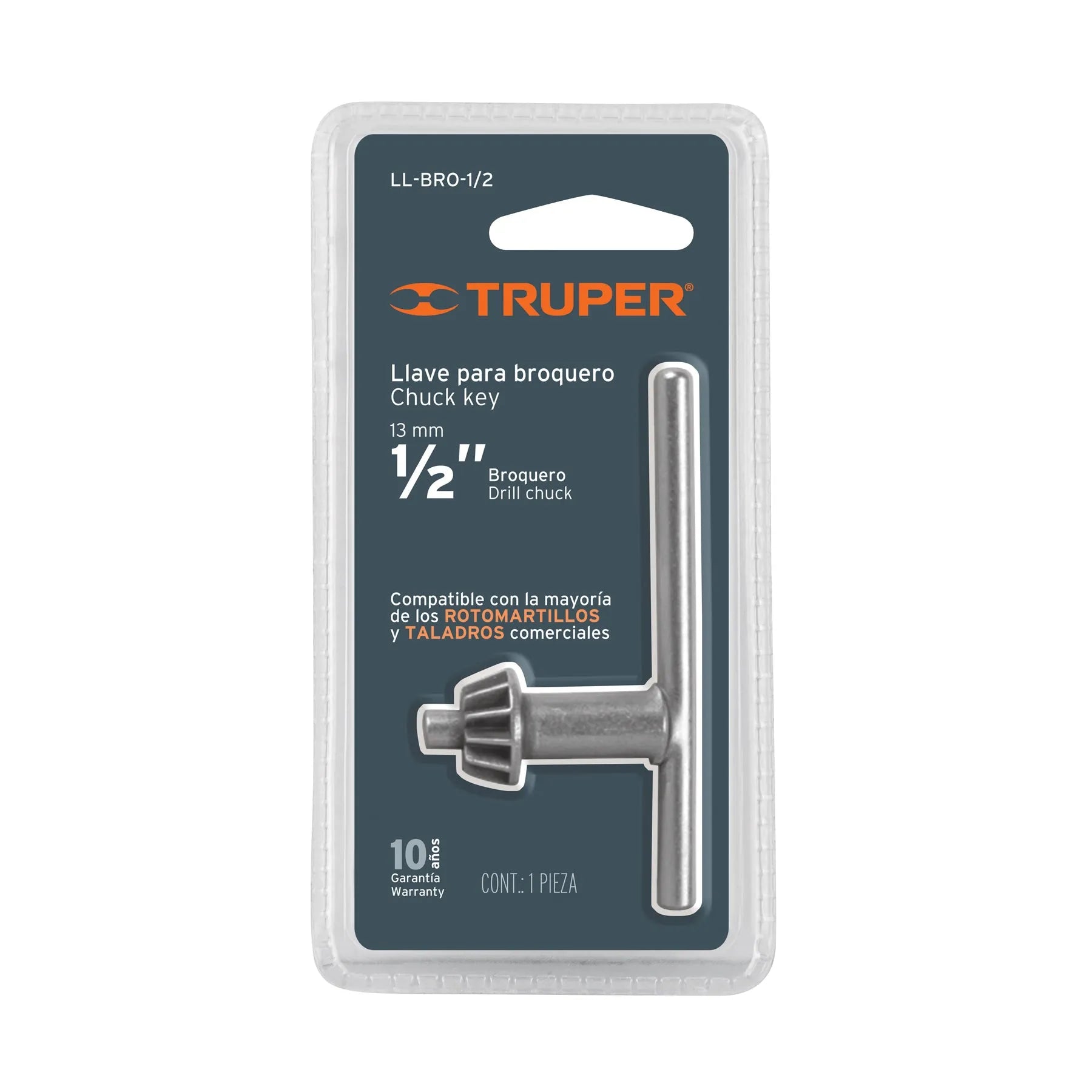 TRUPER LLAVE P/CHOCK DE TALADR 1/2 16560