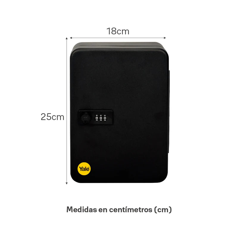 YALE CAJA FUERTE P/LLAVES 48UND 16123