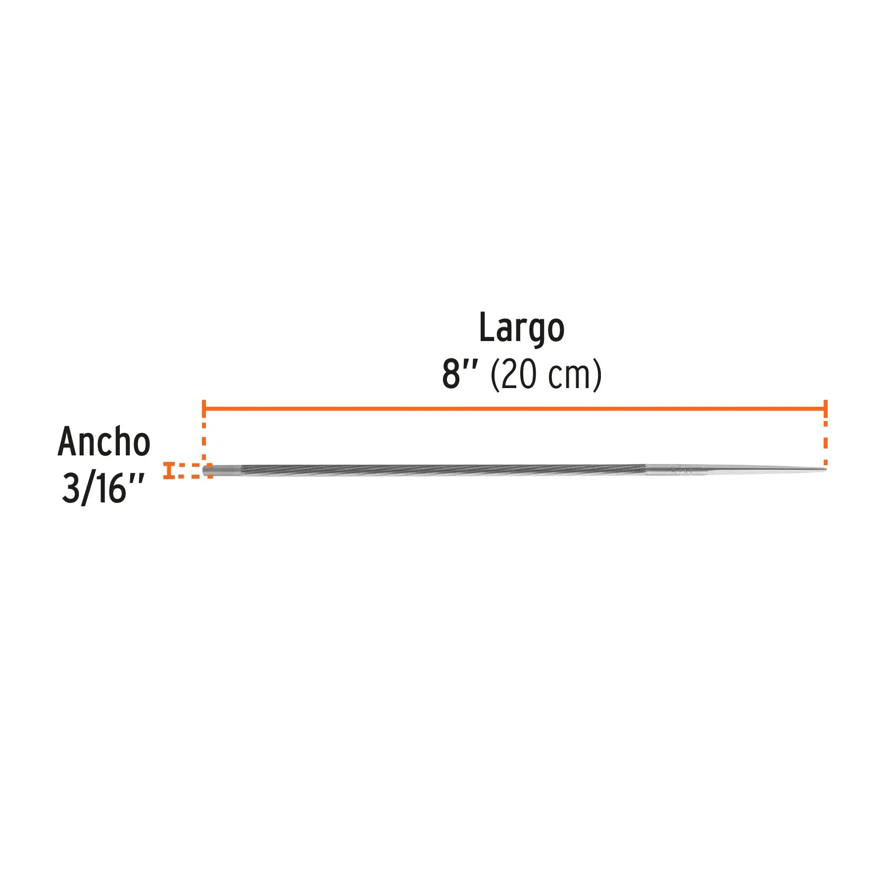 TRUPER LIMA P/MOTOSIERRA 3/16 15166
