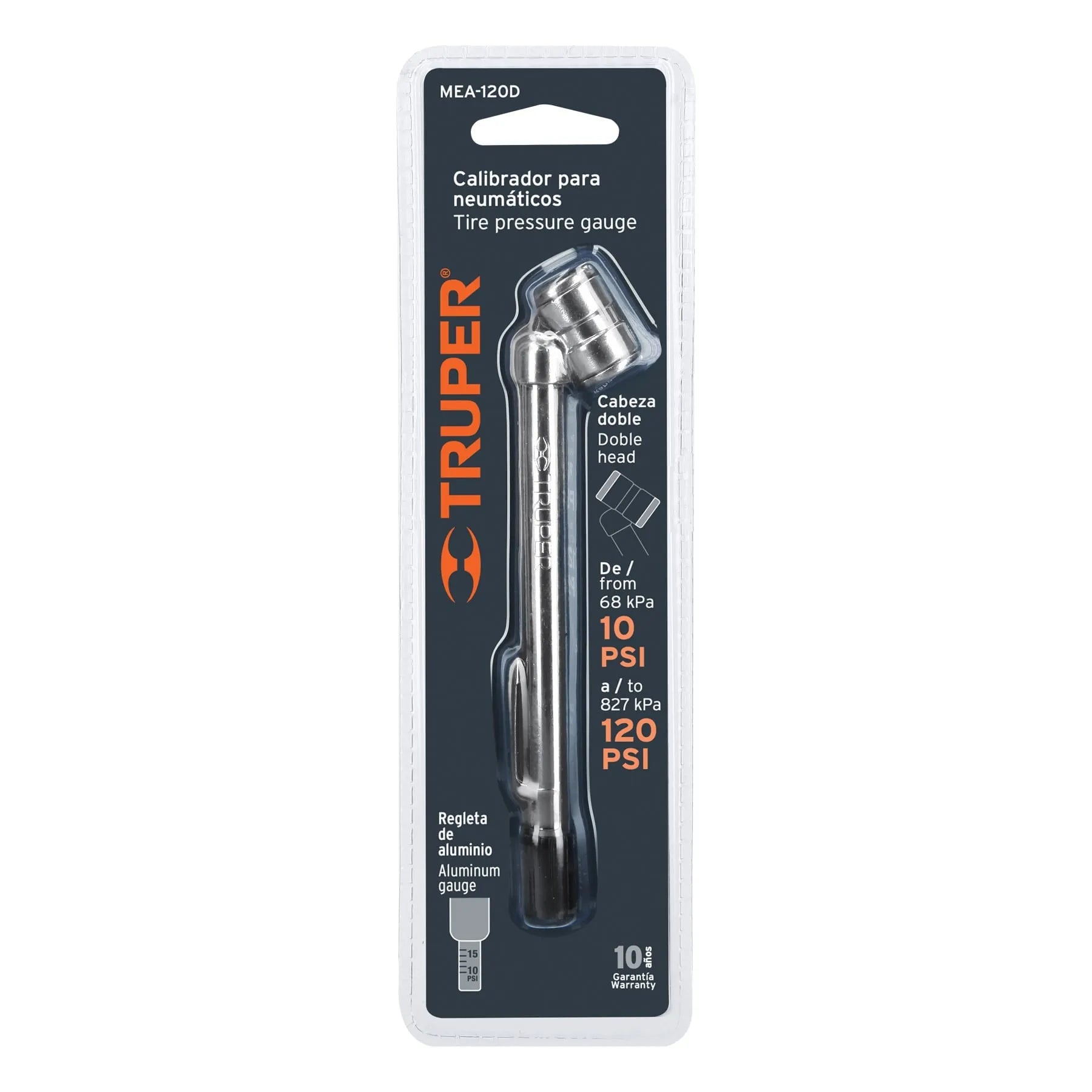 TRUPER MEDI PRES P/LLANTA DOBL120LB19099