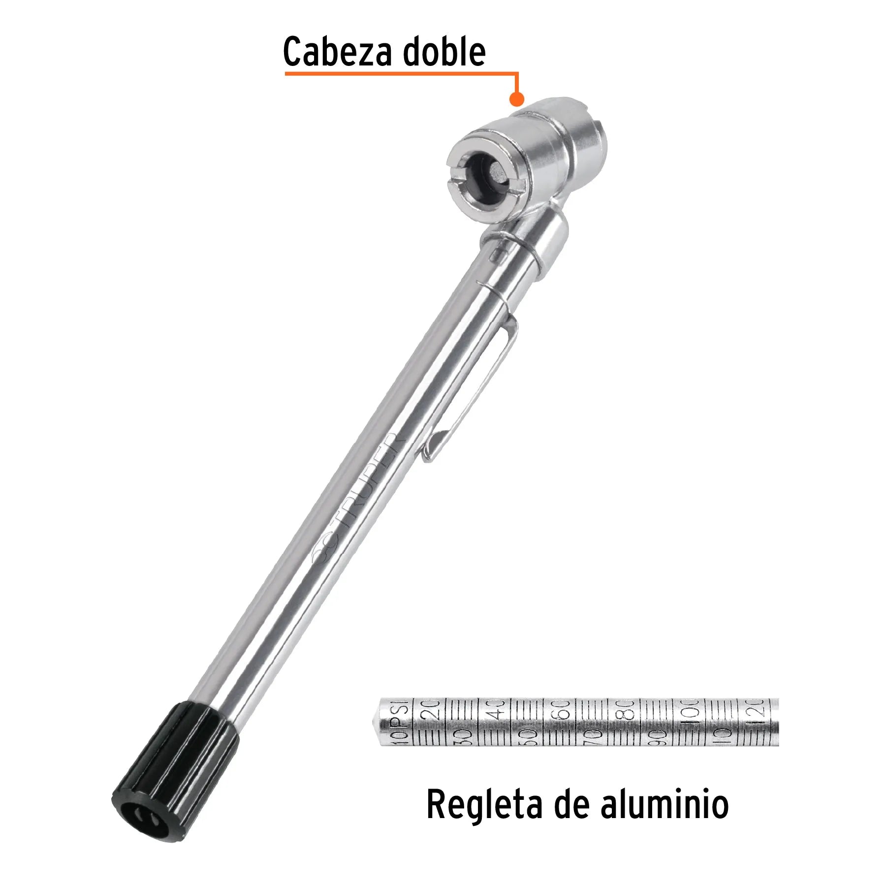 TRUPER MEDI PRES P/LLANTA DOBL120LB19099