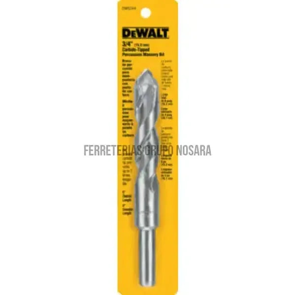 DW BROCA CONCRETO 3/4 X 6 DW 5244Y-MS 007279-028874052444