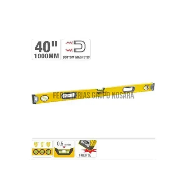 UYUSTOOLS NIVEL ALUMINIO 40'' NIV740-