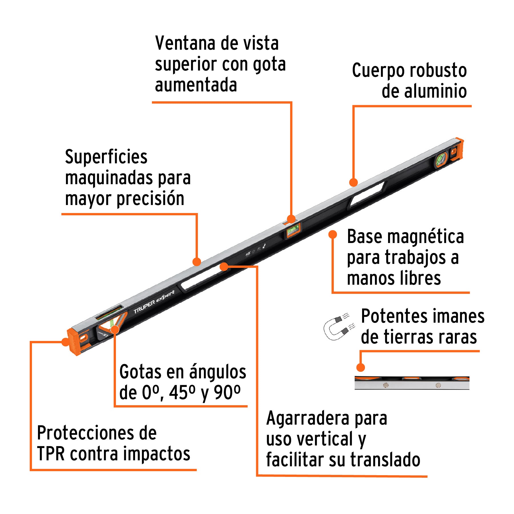 TRUPER NIVEL PROF C/IMAN NP-48X #14629