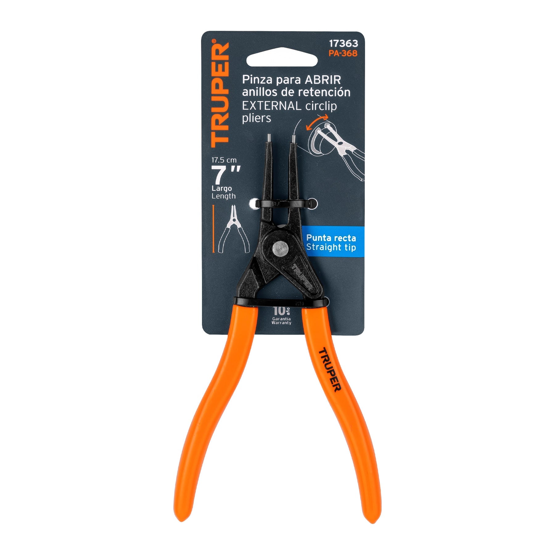 TRUPER PLIERS OPEN RINGS PA-368 17363