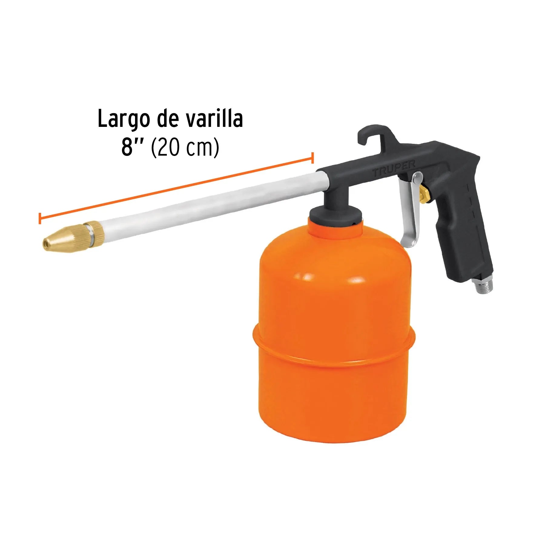 TRUPER PISTOLA P/LIMP MOTOR C/VASO 19236