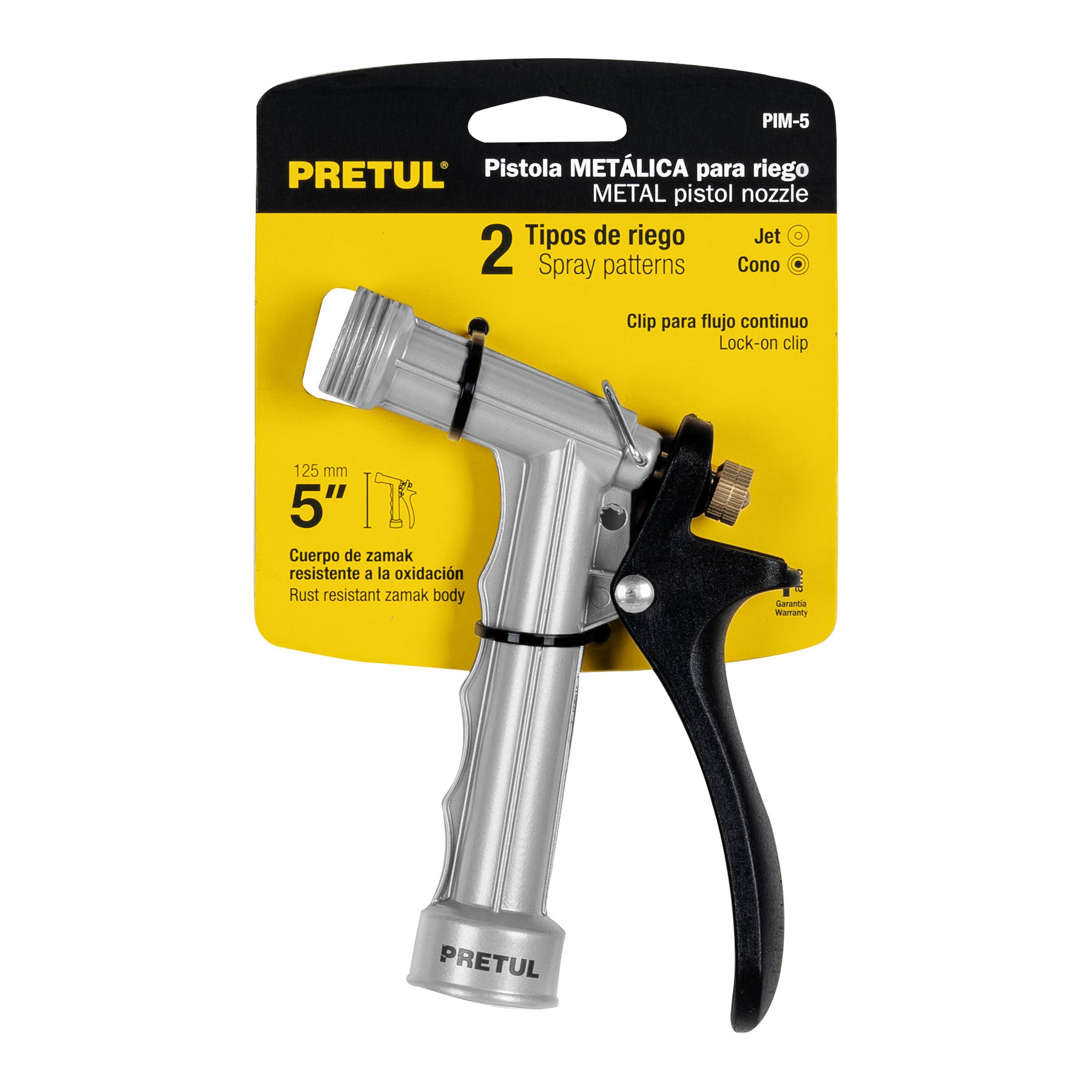 PRETUL GUN FOR METAL HOSE 5" 22756