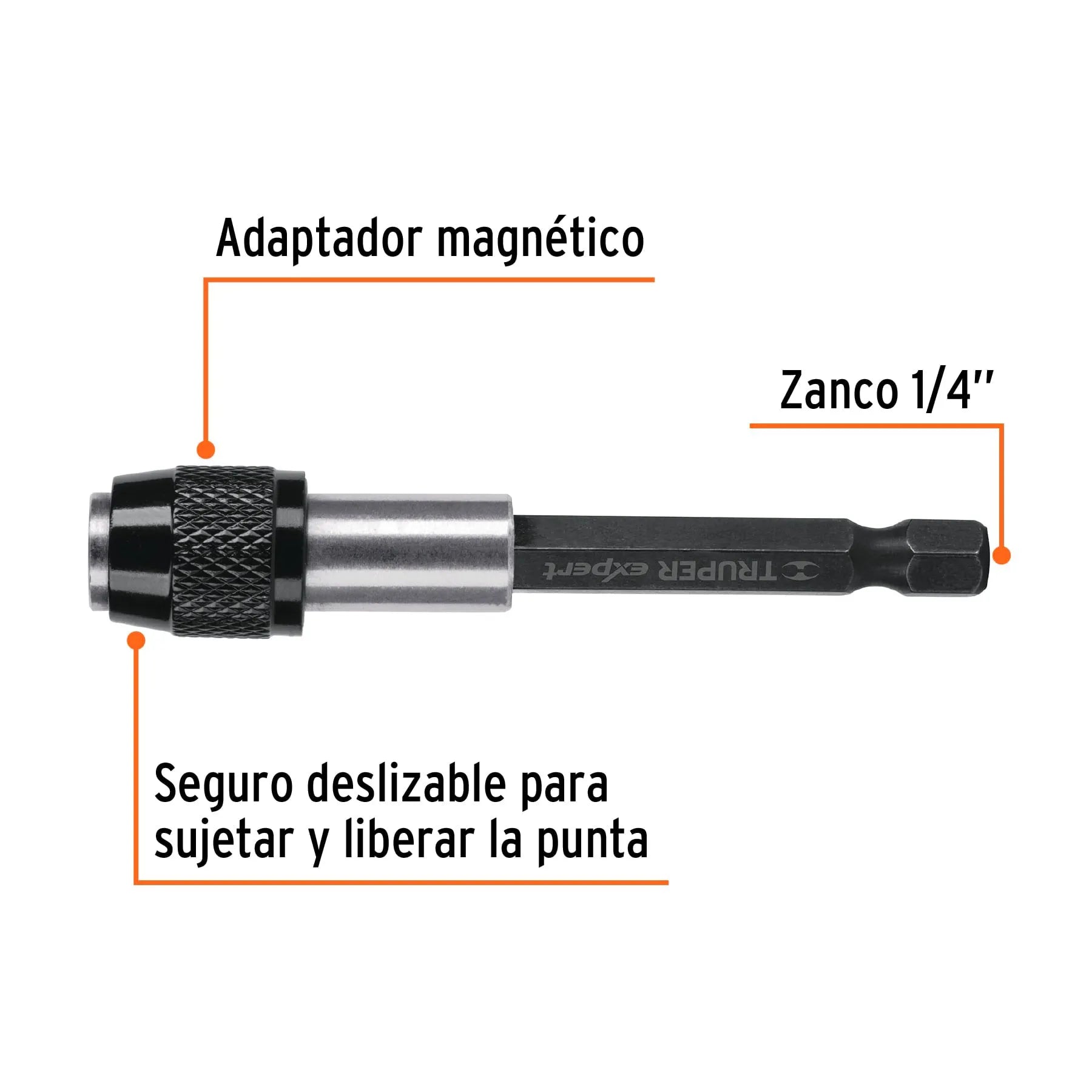 TRUPER EXTENSION MAGNETICA 5" 101964
