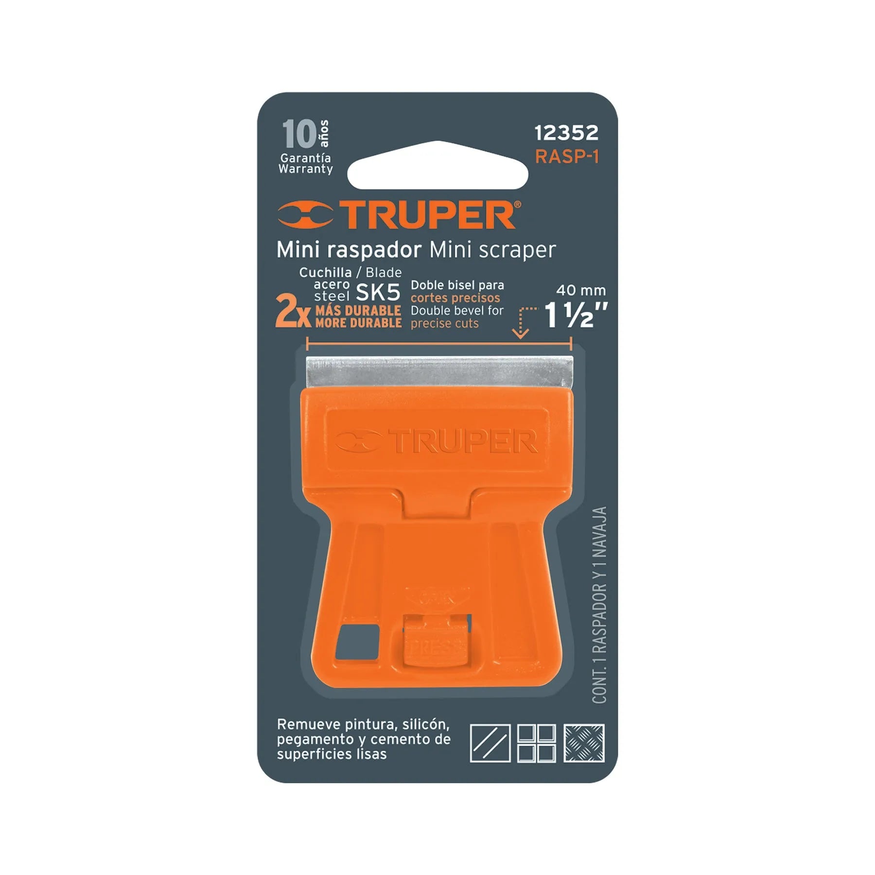 TRUPER MINI RASPADOR 1.1/2 12352