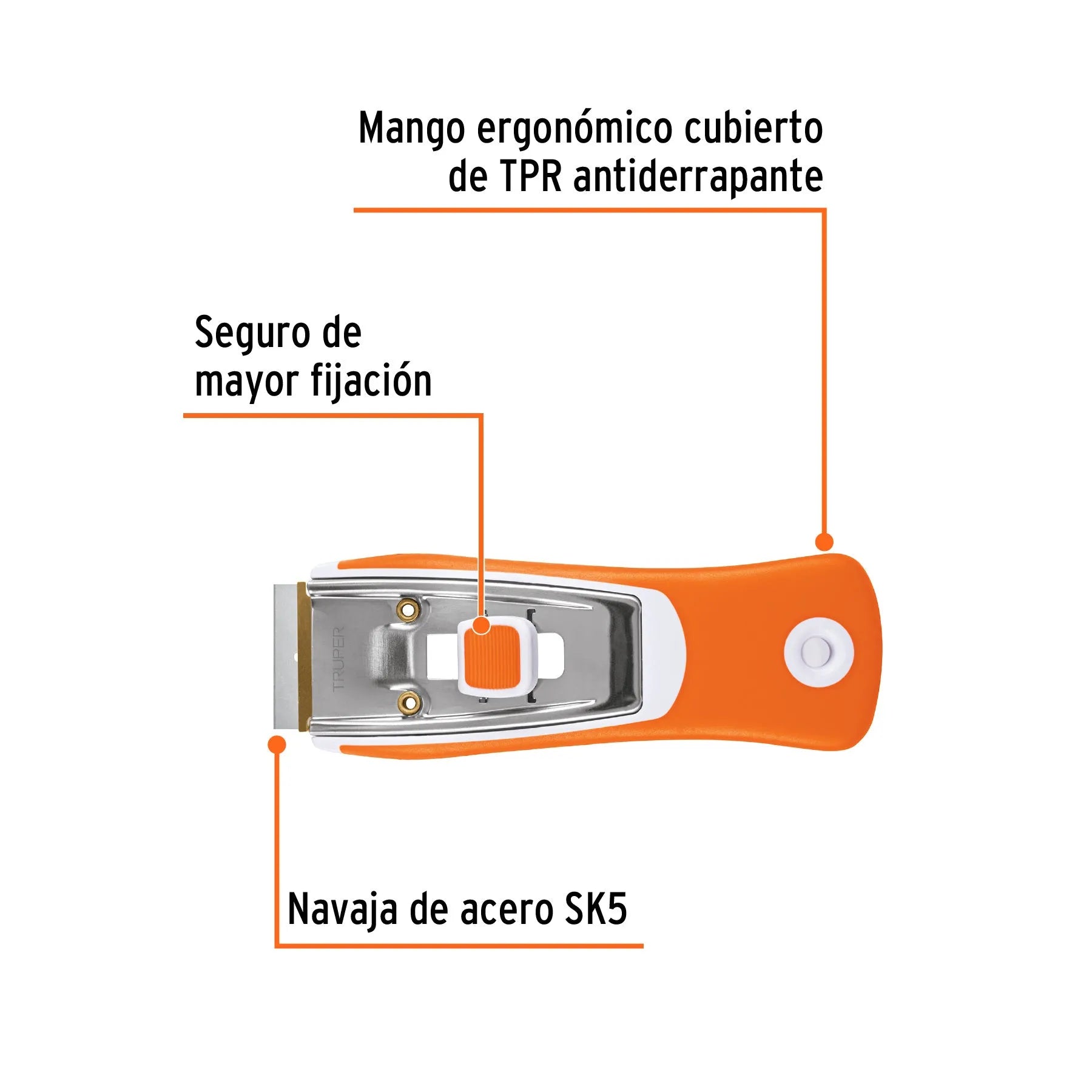 TRUPER REPUESTO P/RASPADOR VIDRIO 16951