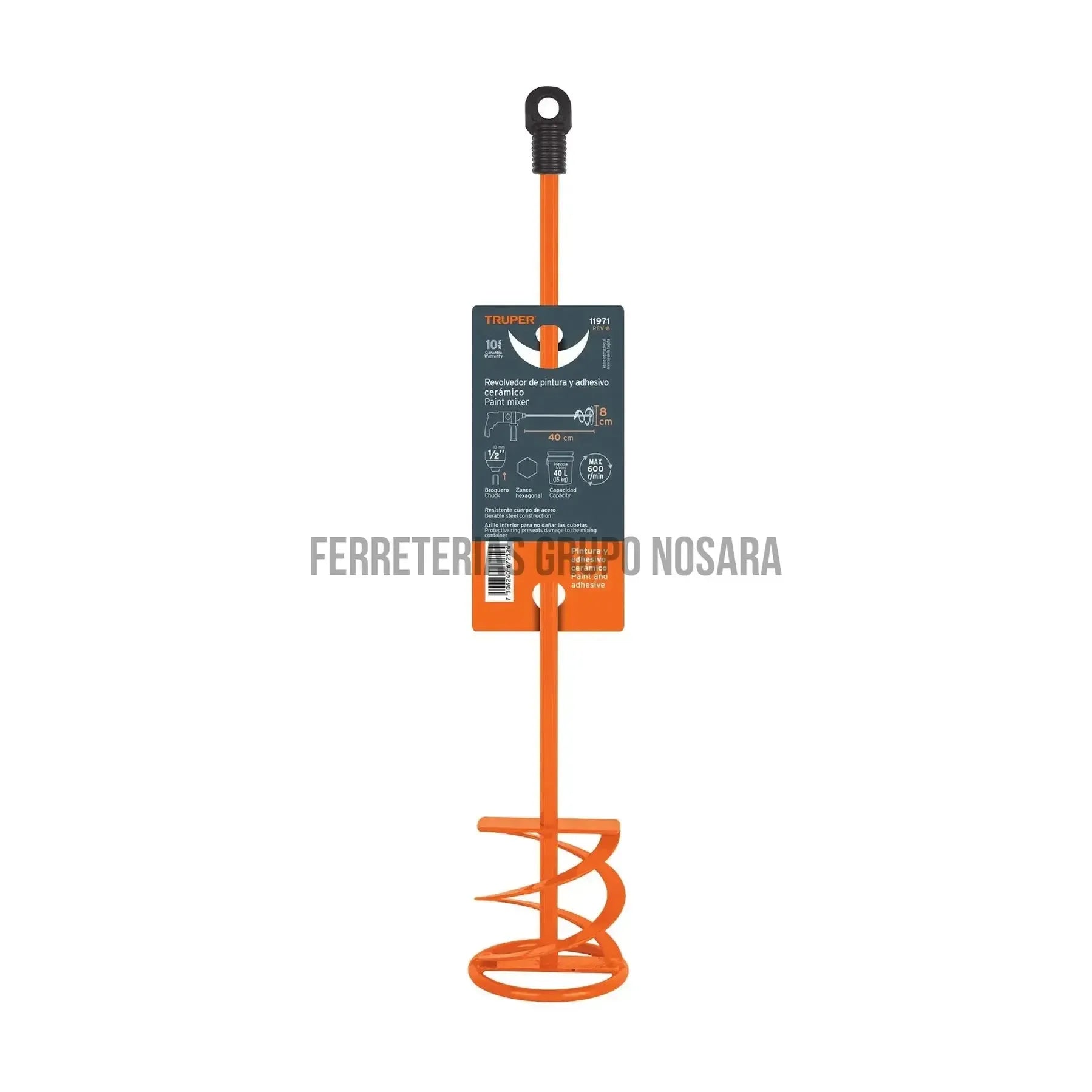 TRUPER MEZCLADOR DE PINTURA REV-8 11971-