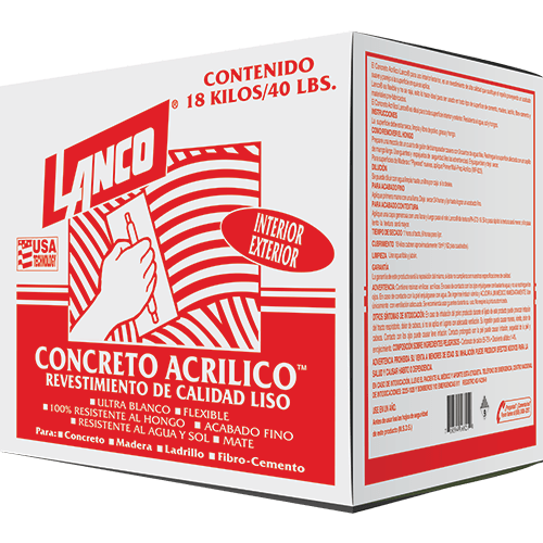 LANCO REVEST LISO EXT CAJA RA168-20