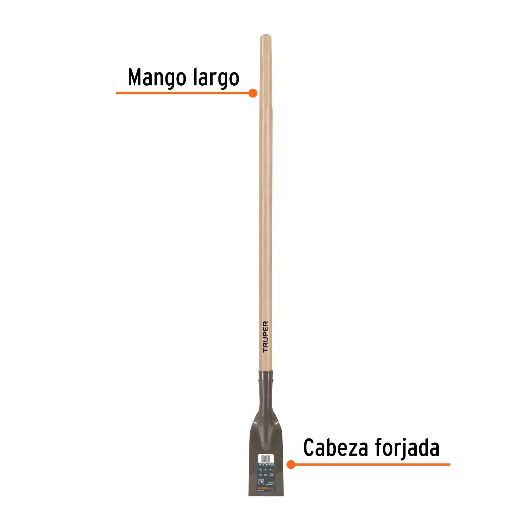 TRUPER MACANA 4' MANGO LARGO  54' 18650