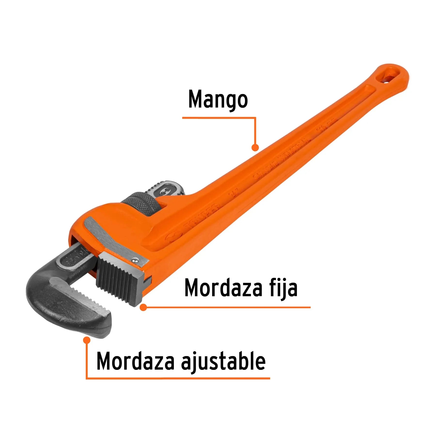 TRUPER LLAVE CAÑERIA 24" STI-24 15840