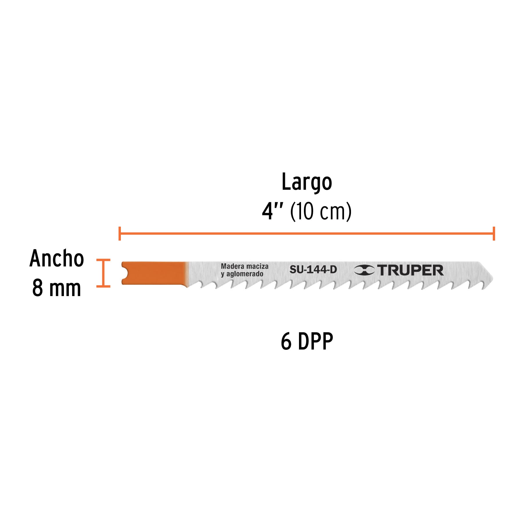 TRUPER JIG SHEET FOR WOOD 5PCS 18140