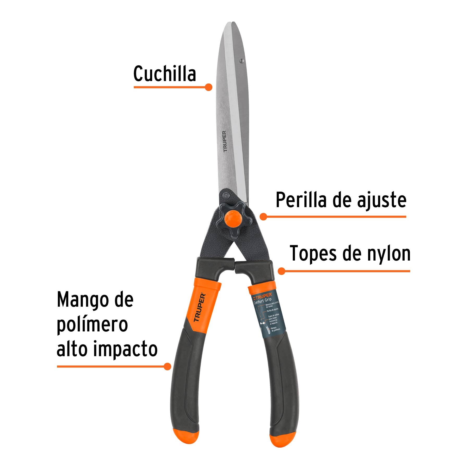 TRUPER PRUNING SCISSORS T-19P 23060 PRETUL