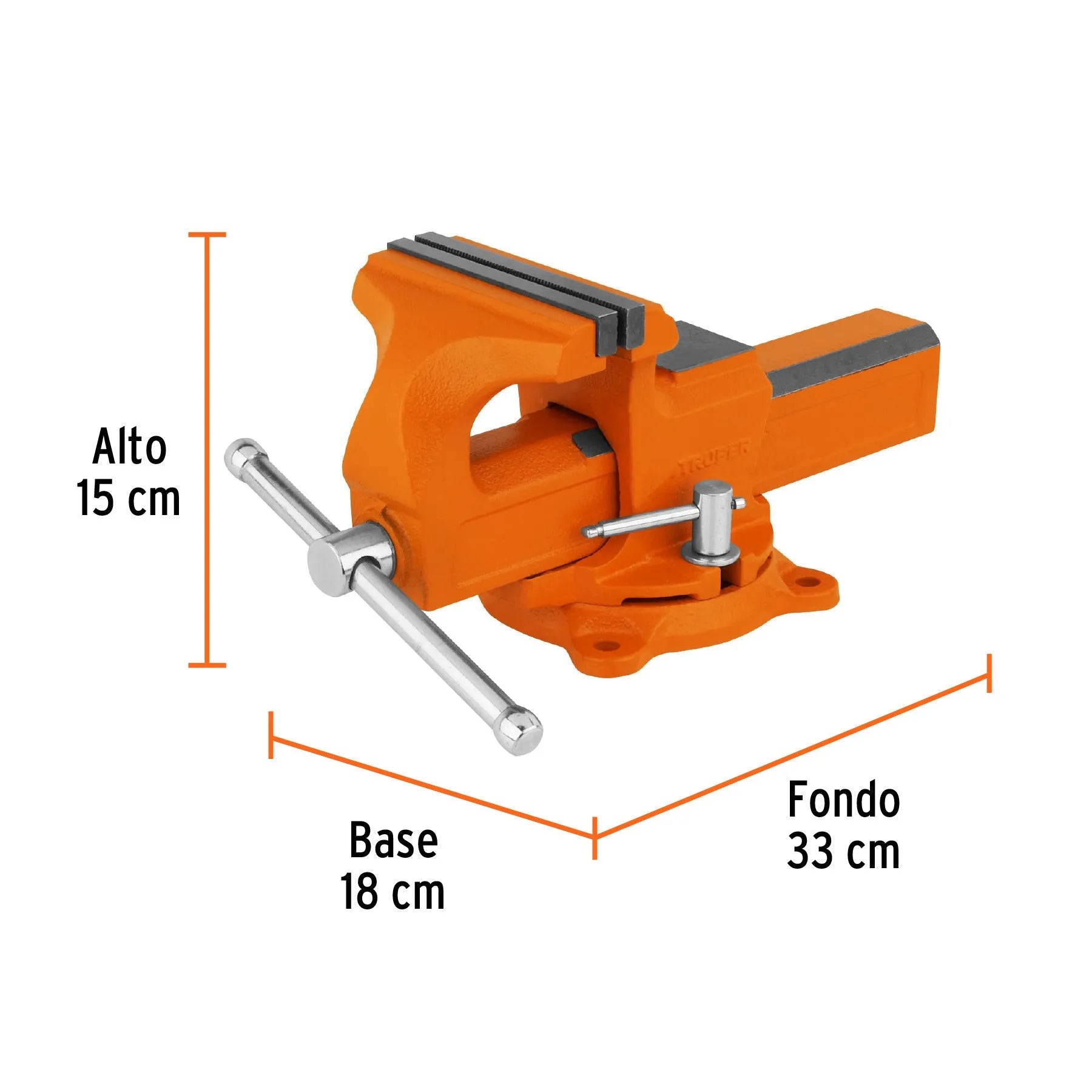 TRUPER PRENSA BANCO 5' TA-5-L 100240