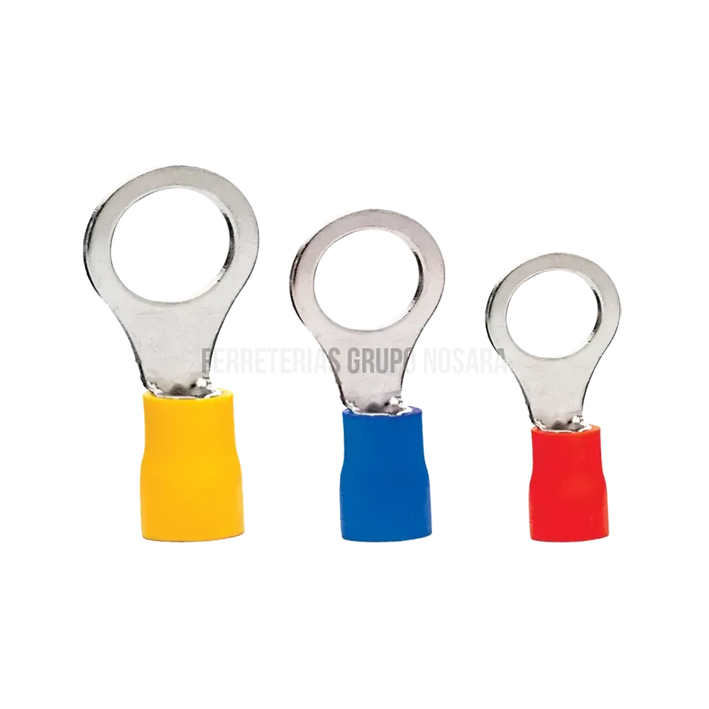 TERMINAL OJO AISLADA M5 ROJO 967-400-055