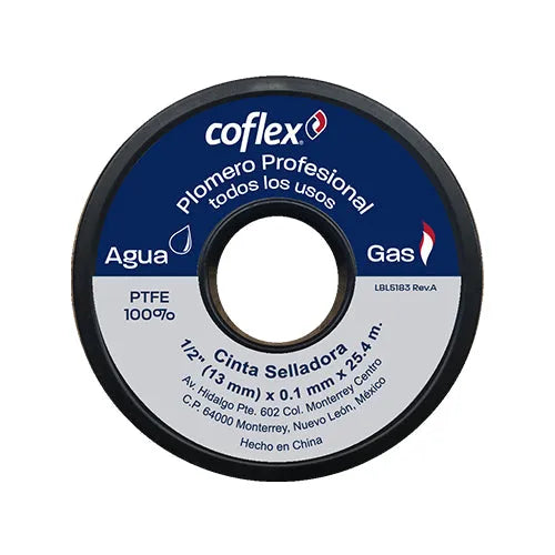 COFLEX TEFLON CINTA 1/2" WTP12-25-