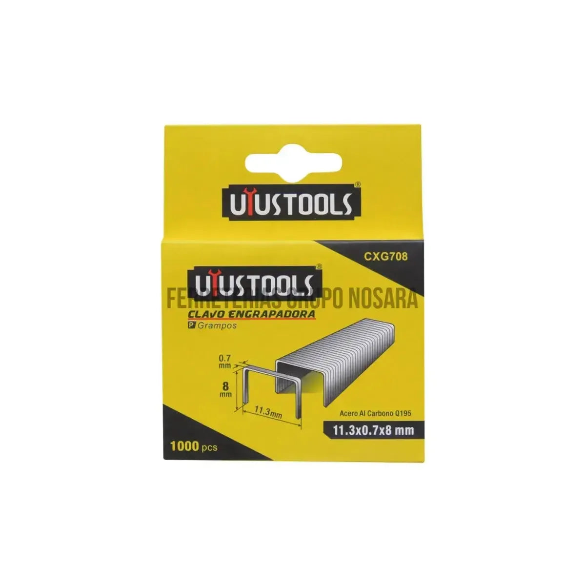 UYUSTOOLS GRAPA 0.7 X 8MM CXG708-