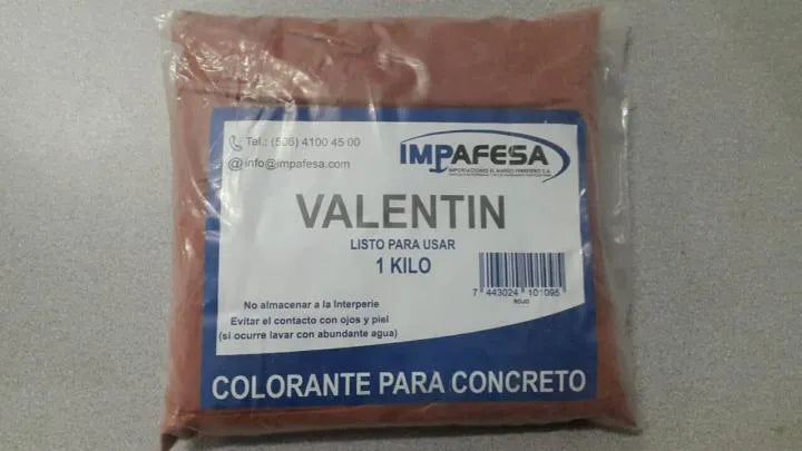 VALENTIN OCRE ROJO BOLSA 1 KILO