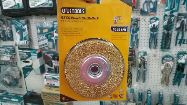 CEPILLO 5″ BRONCEADO UYUSTOOLS EBR005