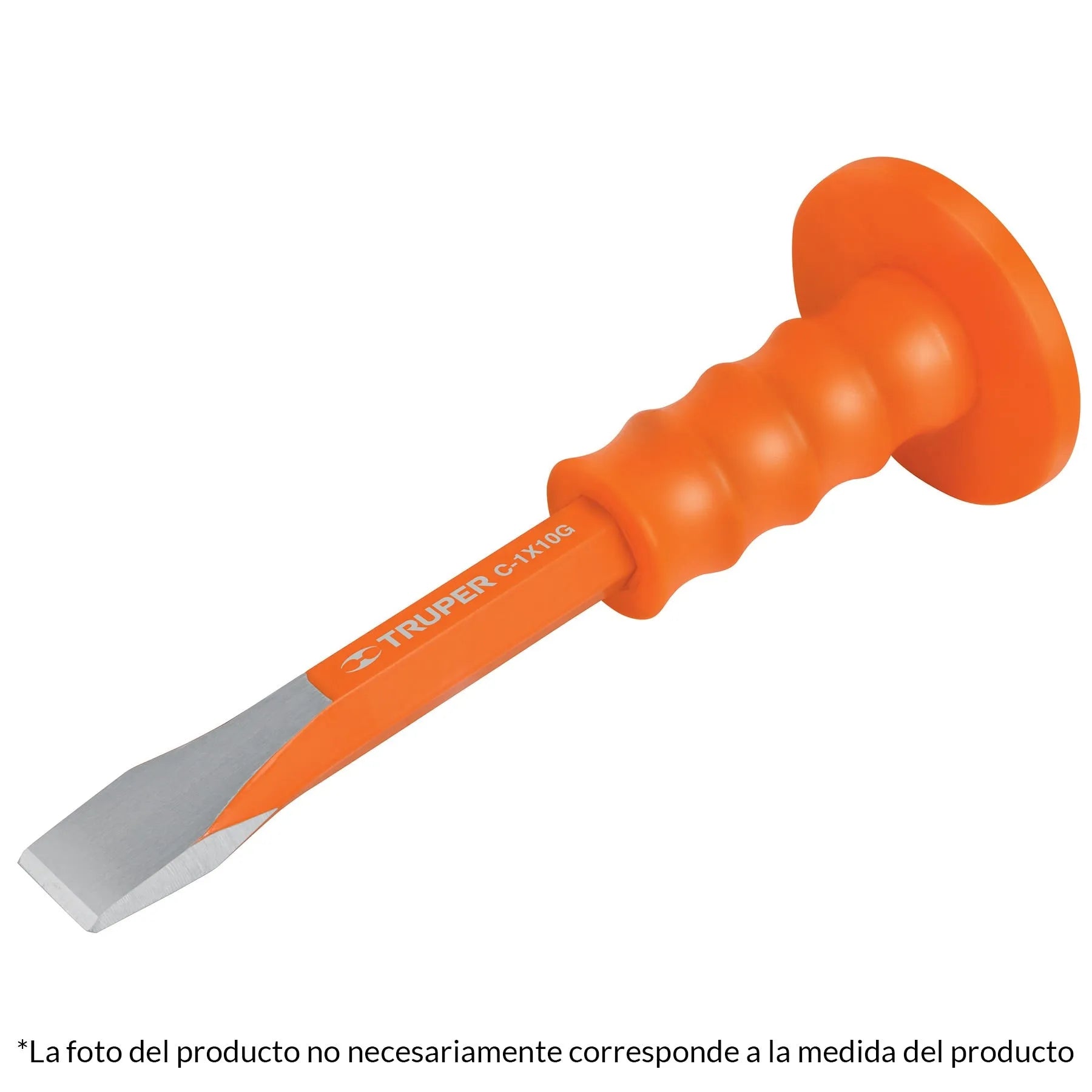 Cincel de corte frío 3/4 x 10 con grip TRUPER / 12275-