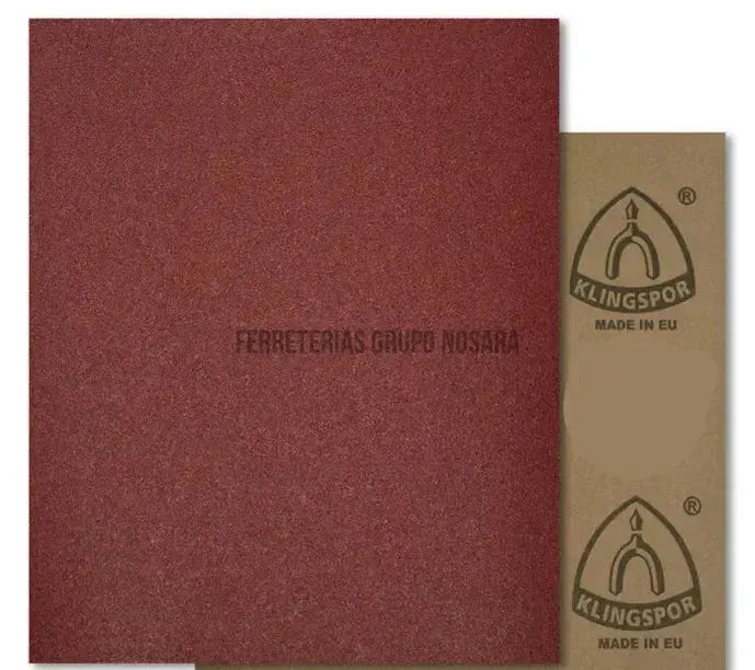 LIJA MADERA PLIEGO #180 KLINGSPOR-