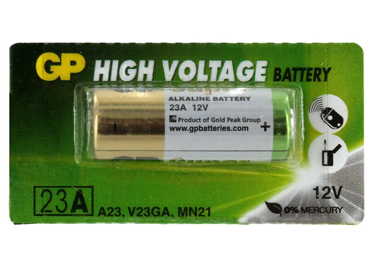 BAT 23A ALKALINA BLISTER 5 UNIDADES 12V