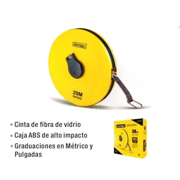 CINTA TOPOGRAFO REDONDA UYUSTOOLS 30M