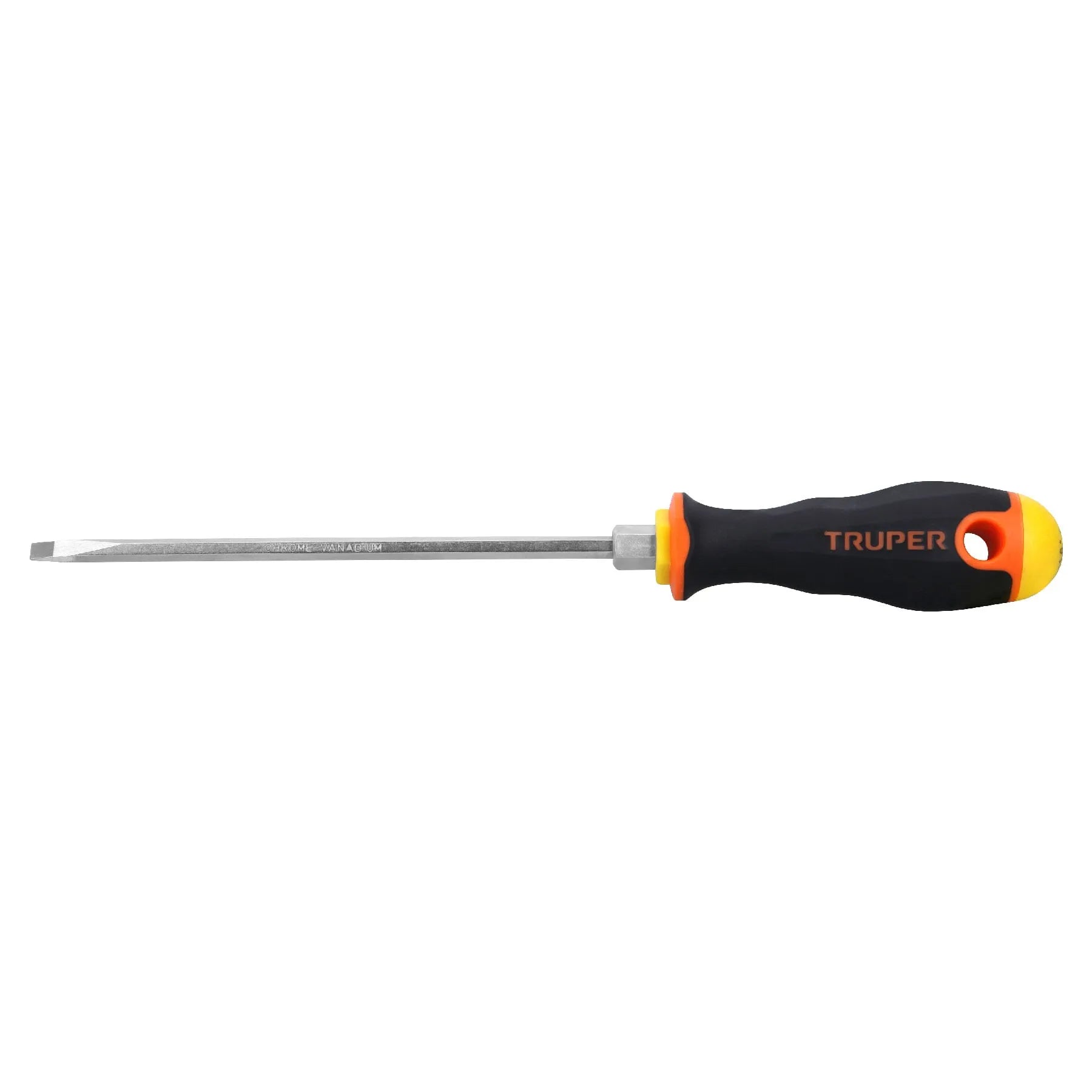 Desarmador cabinet 3/16" x 6" mango Comfort Grip, Truper / 14040-