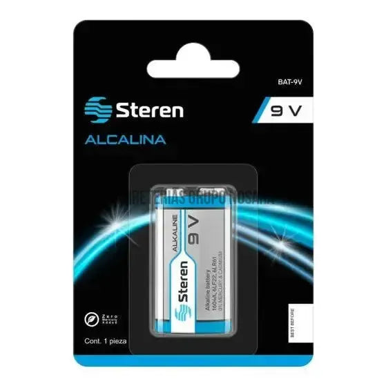 ALKALINE BATTERY 9V SQUARE