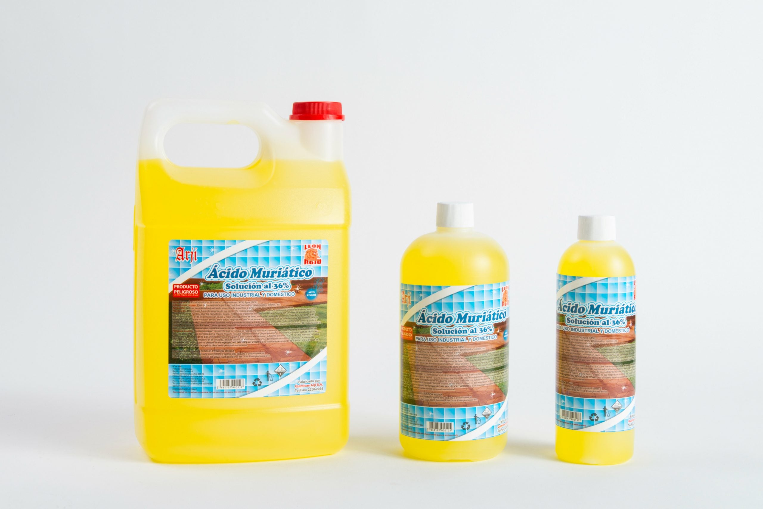 MURIATIC ACID LEON RED GLN