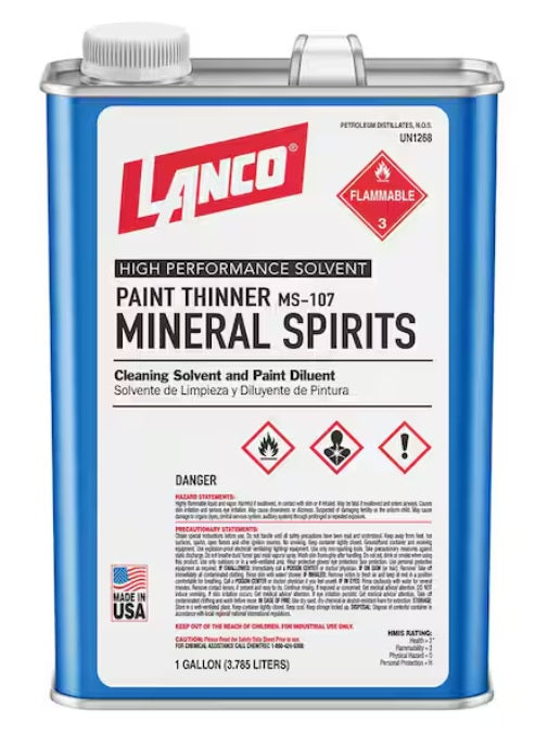 LANCO SPIRIT MINERAL GLN MS107-4