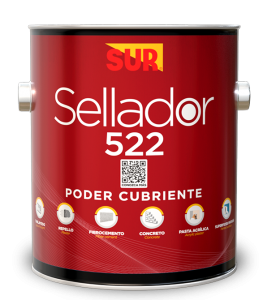 Sellador para concreto 522 cuarto Sur 0052200014 (blanco)-000322-7441105608112