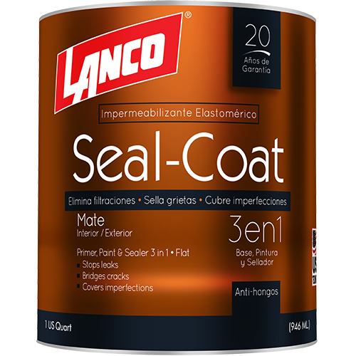 Pintura mate Seal-Coat cuarto Lanco (base pastel) / SC445-5