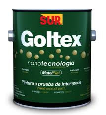 Pintura mate Goltex 1000 cubeta Sur 0100000005 (blanco)