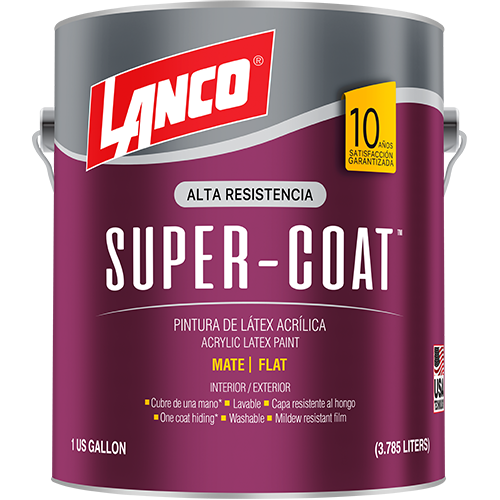 Pintura mate Super Coat galon Lanco Base Accent / SC691-4