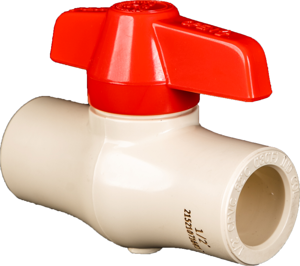 CPVC hot water stopcock 18 mm (3/4") Amanco