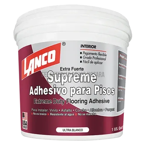Pegamento para pisos multipropositos extra fuerte cuarto Supreme Lanco KA548-5-004981-718594054858