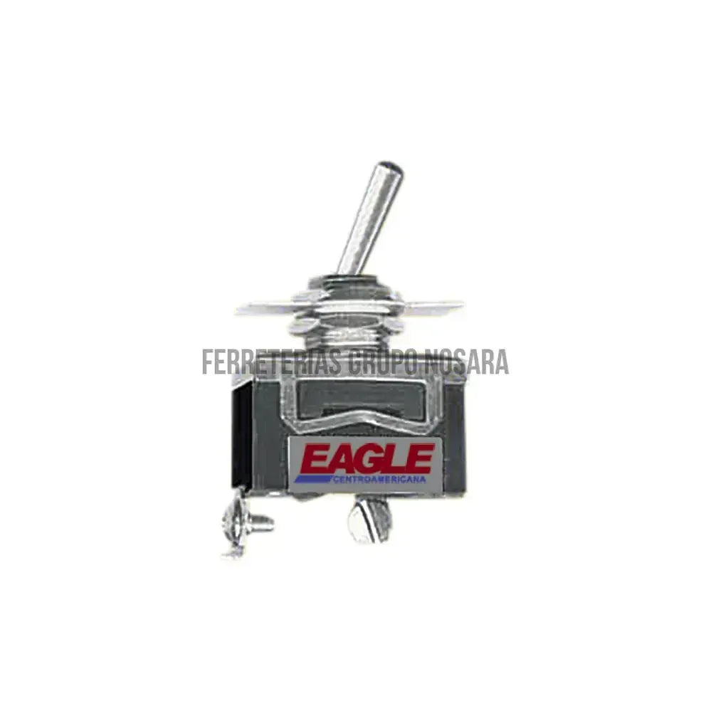 Apagador de palanca industrial SPST 15A 110V On/Off Eagle / 4447-006272-7441109004477