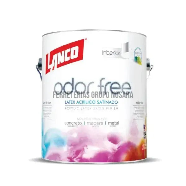 Pintura satinada Odor Free Stainless galon Lanco Base Tint / OF267-4-006769-718594026749